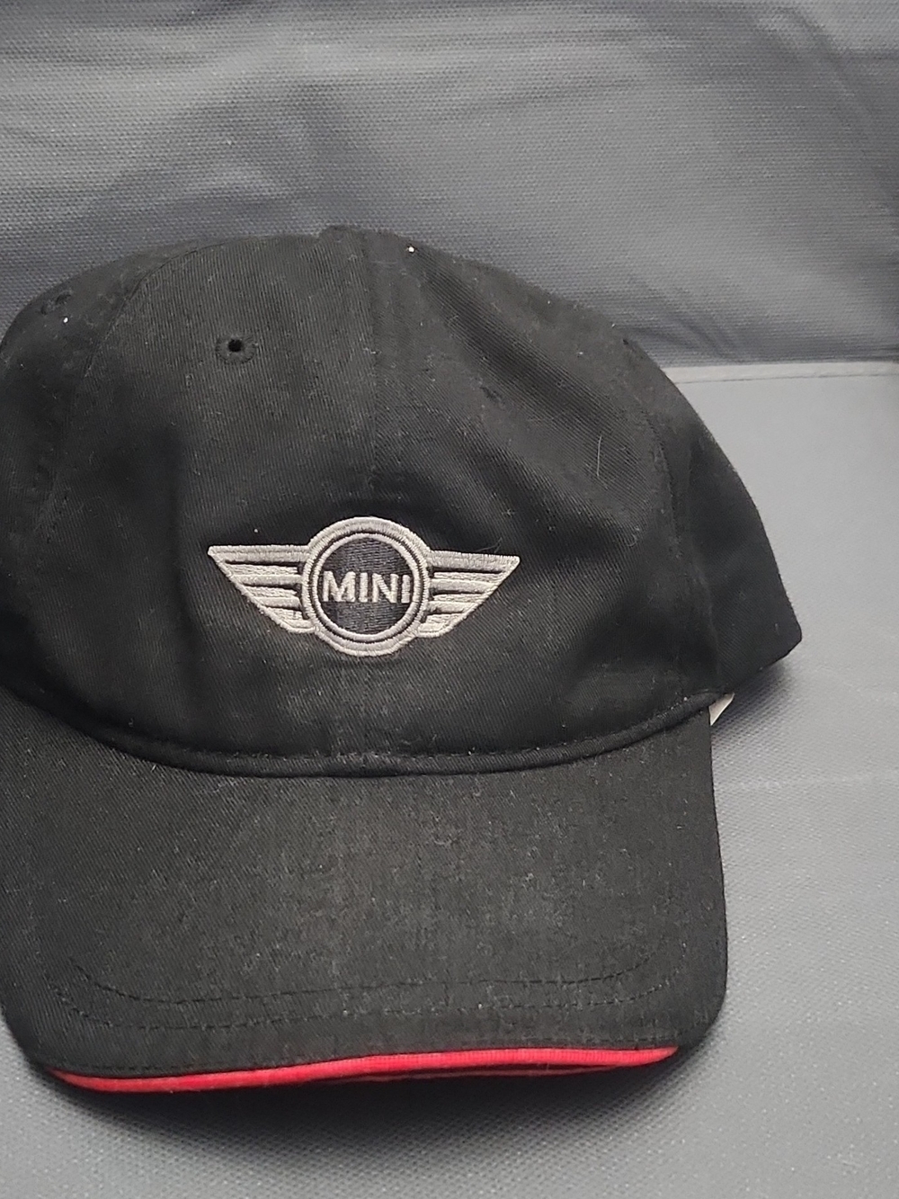 Men's Black Logo Cap - Classic Branded Baseball Hat